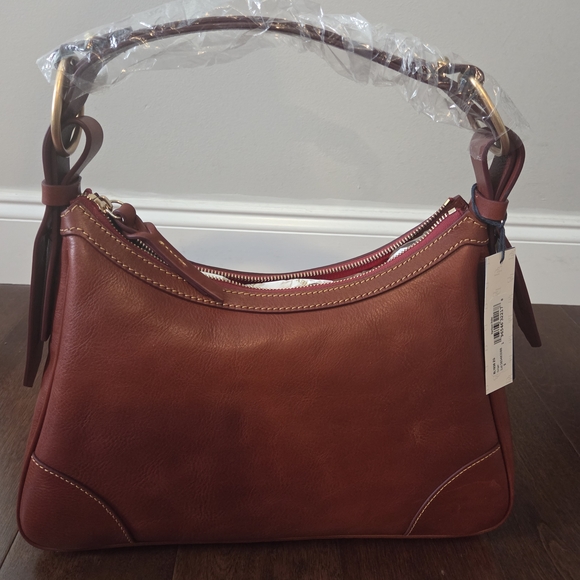 Dooney And Bourke Harrison Hobo In Ginger - Picture 3 of 10